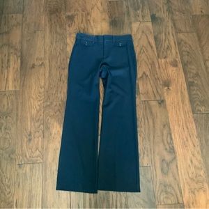 GAP Navy, wide leg pant, size 4P.